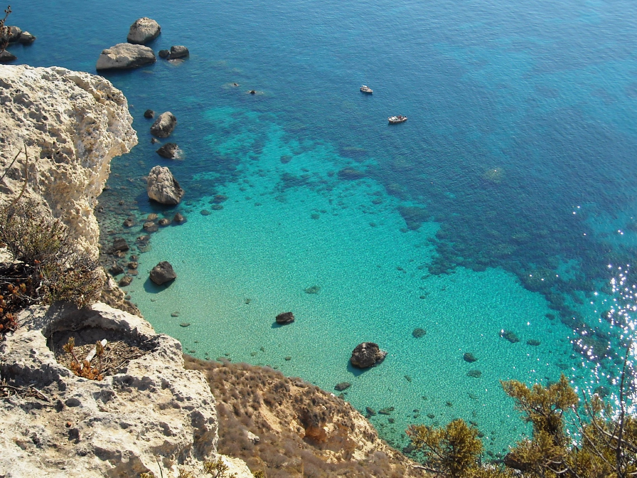 Sella del Diavolo e mare cristallino a Cagliari
